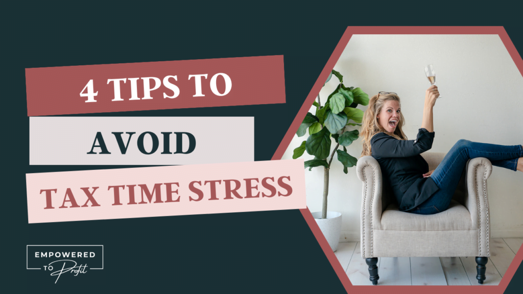 Avoid tax time stress
