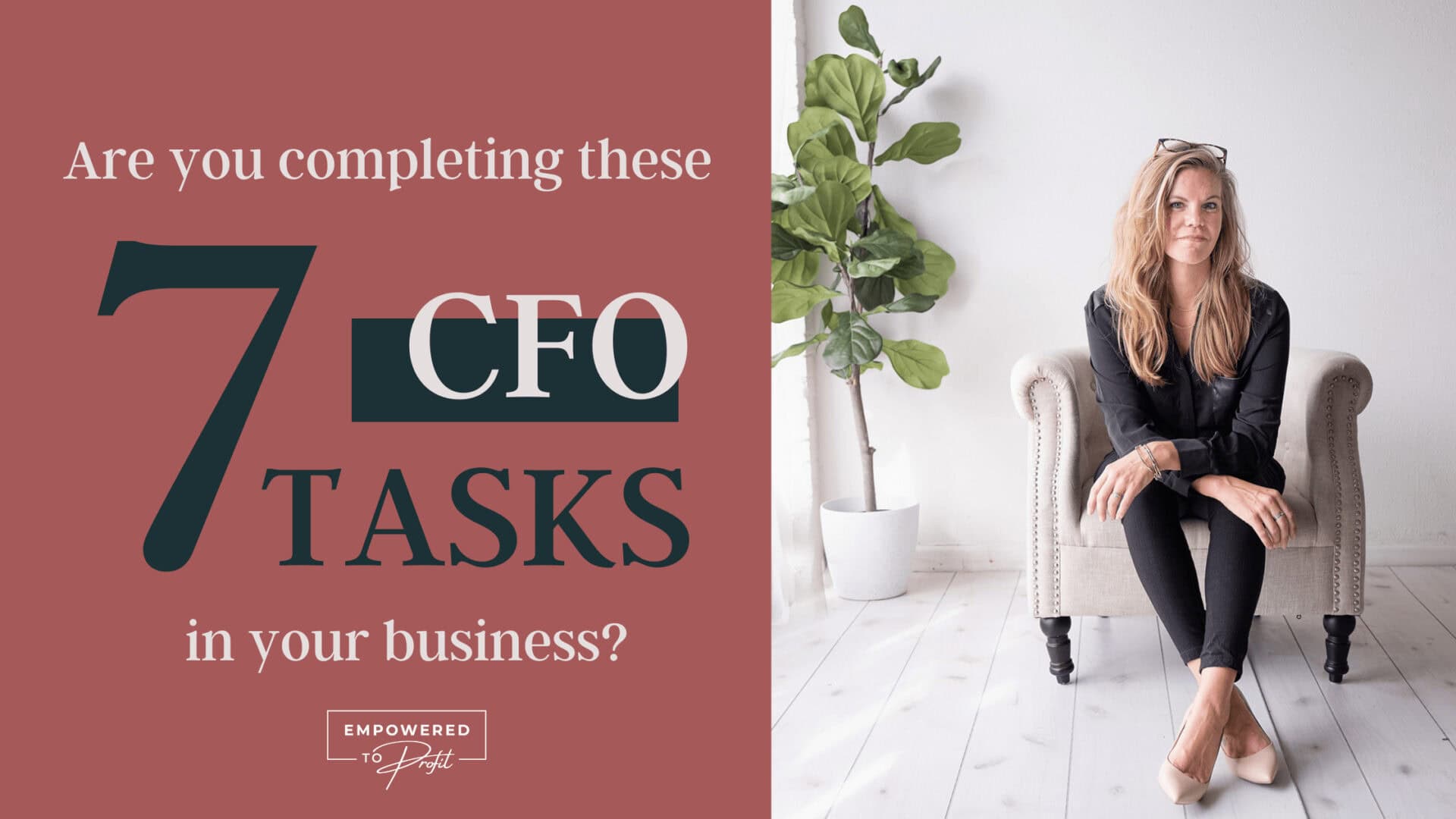 Cfo tasks